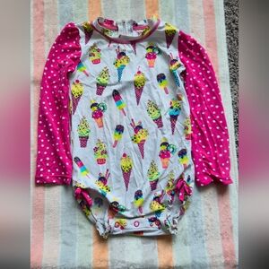 Hatley Toddler Girl Rashguard Swimsuit